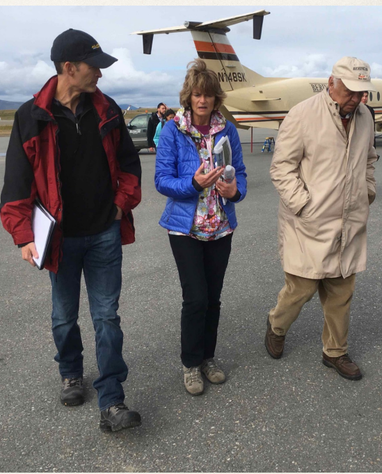 Scott Spencer with Lisa Murkowski