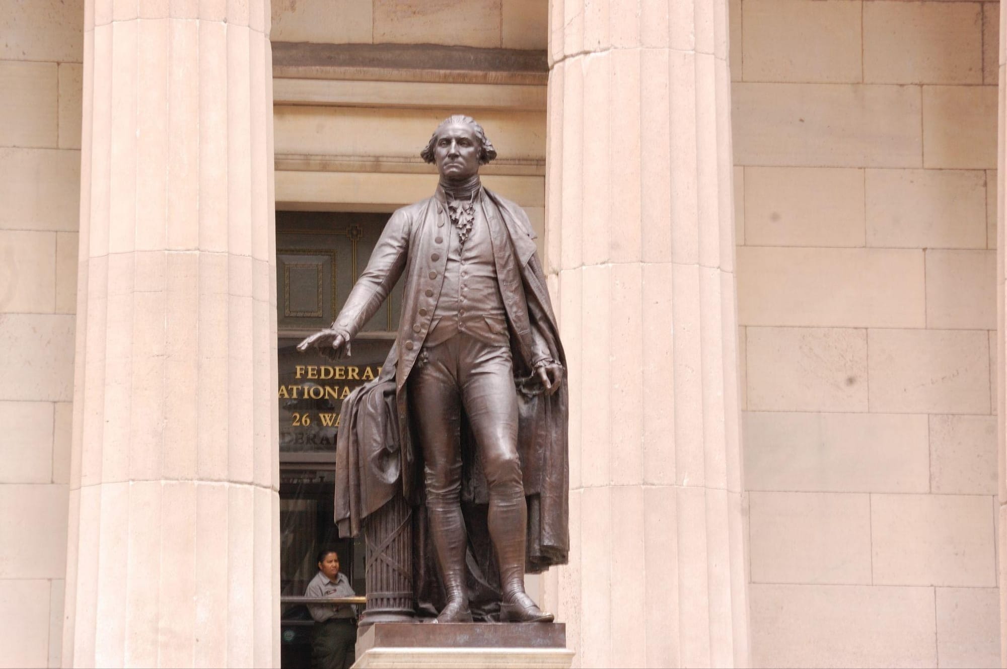 General George Washington statue Federal Hall