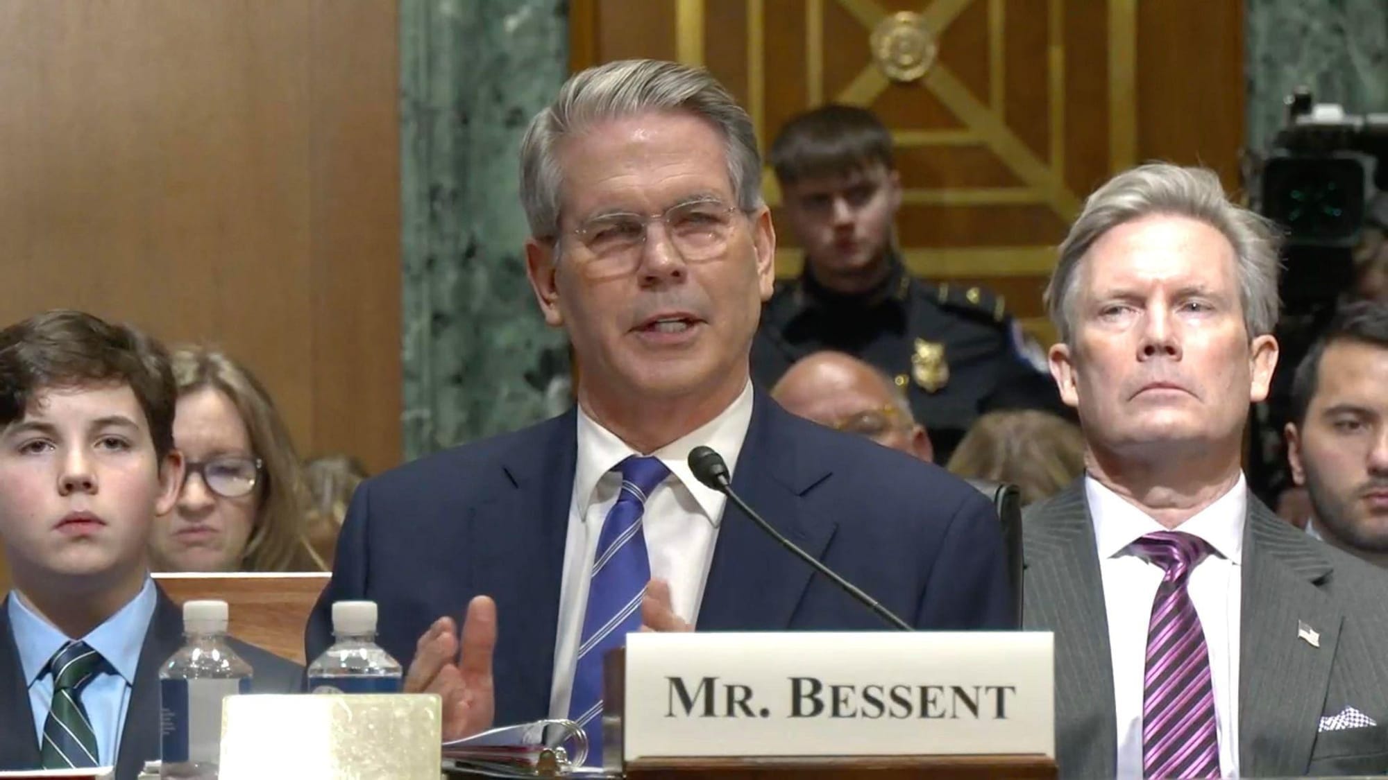 Bessent at Senate Finance Committee