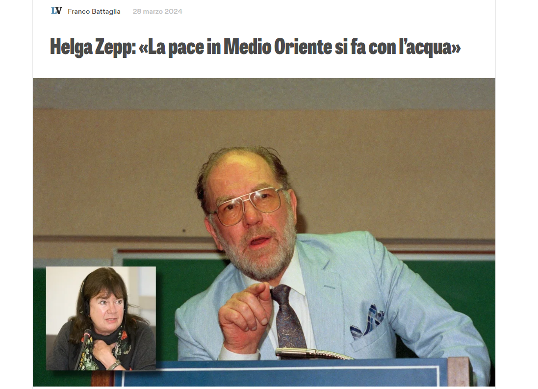 Italian Daily Interviews Helga Zepp-LaRouche on LaRouche Oasis Plan