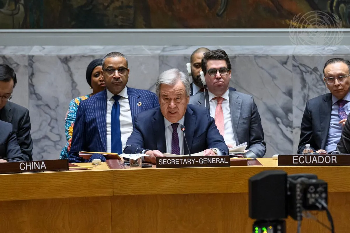 Back UN Secretary General Guterres’s Call for a Gaza Ceasefire Now!