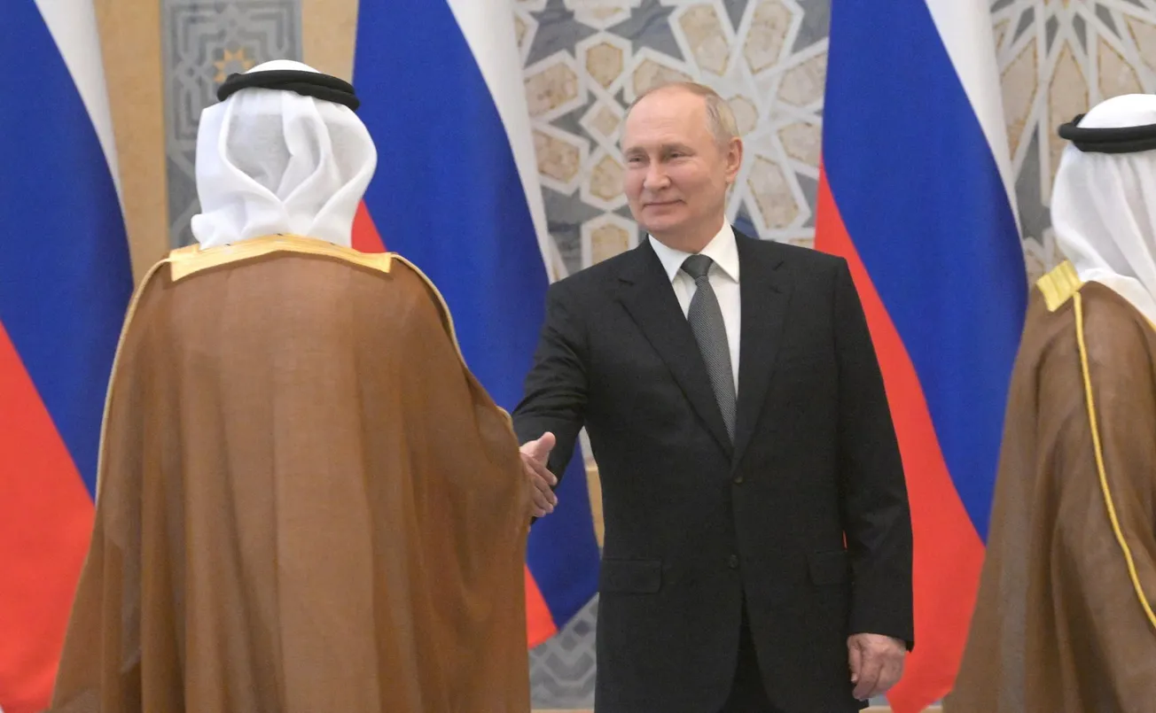 Putin Visits United Arab Emirates and  Saudi Arabia; Iran Meeting Is Next