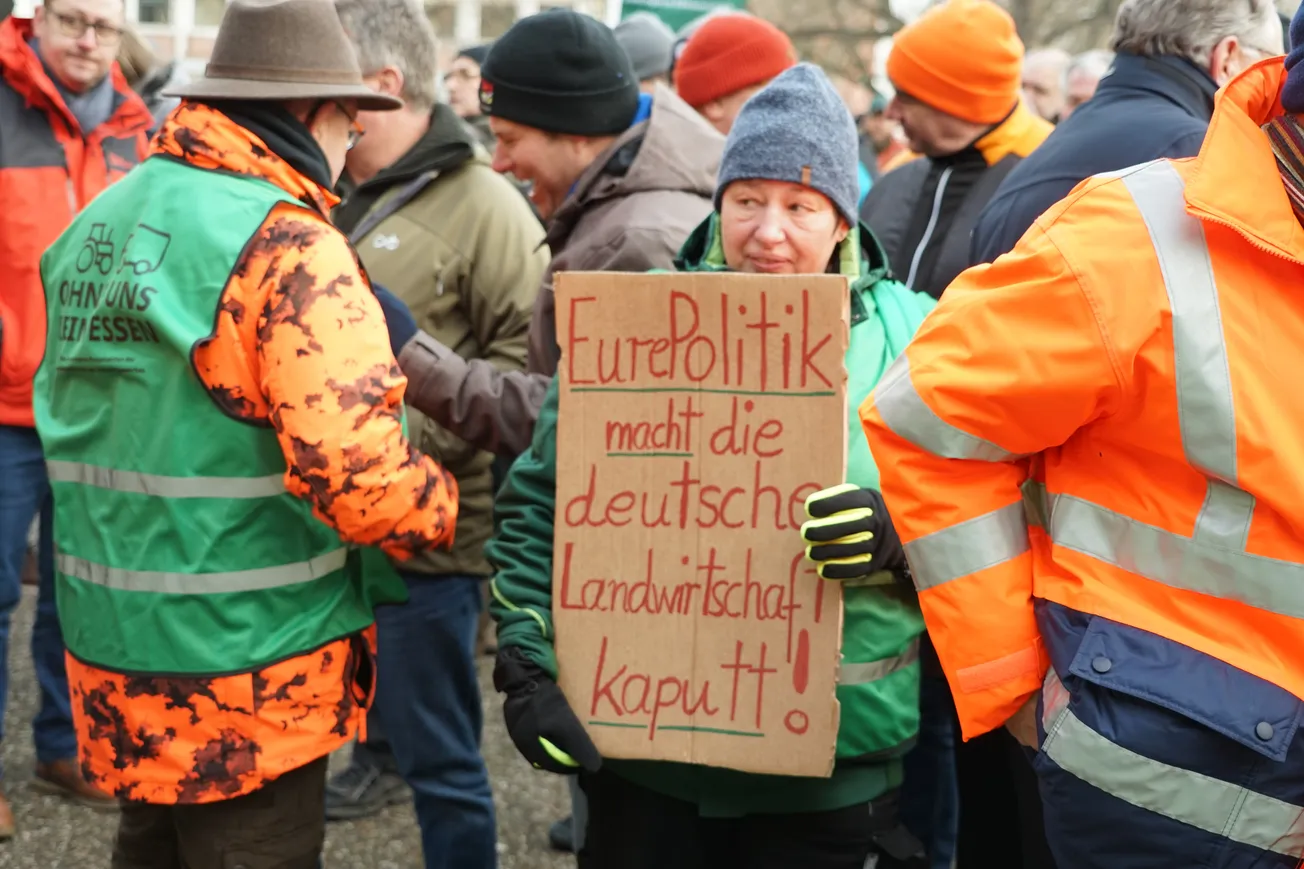 German Farmers Protest Day 3