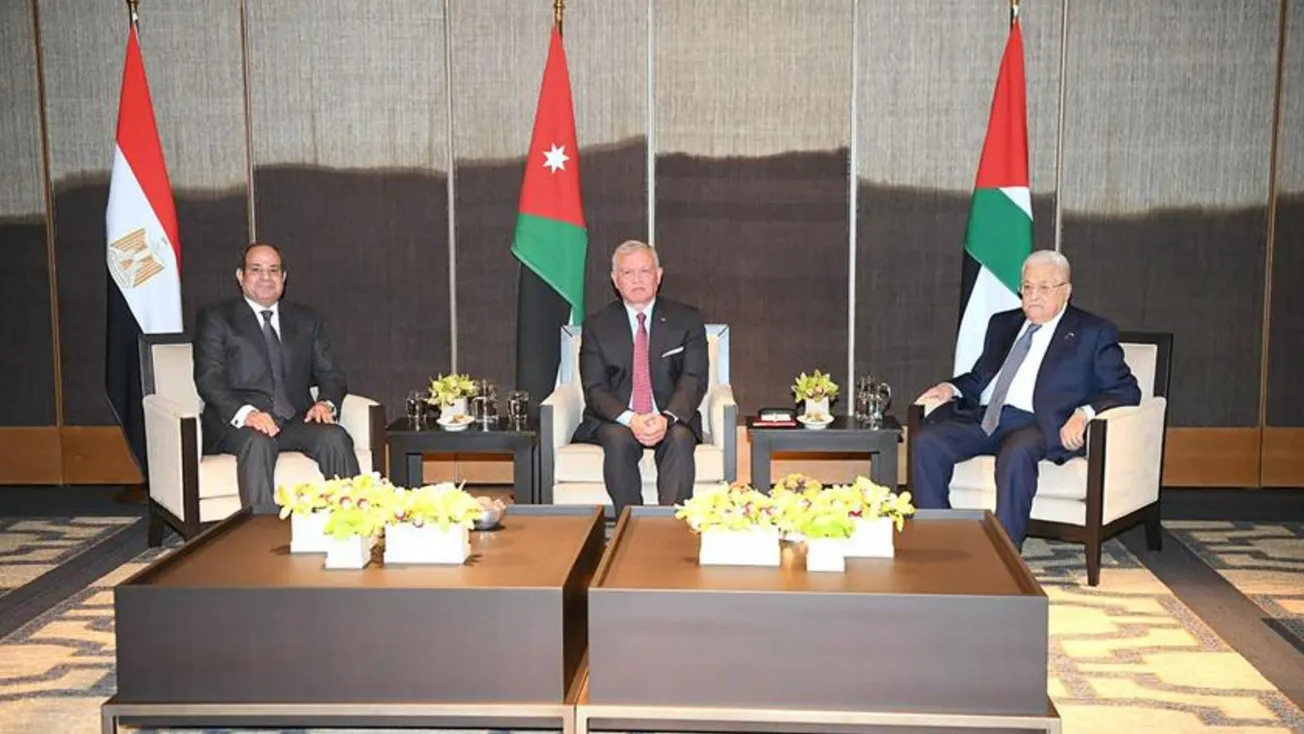 Abbas, Egypt and Jordan Condemn Israeli Plans To Displace the People of Gaza