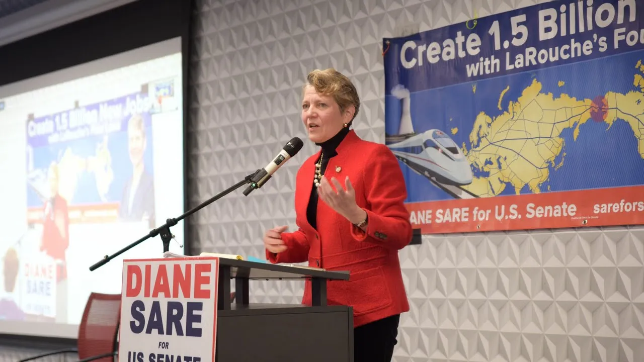 U.S. Senate Candidate Diane Sare: Revive the Intention of Our Nation To Be and Do Good