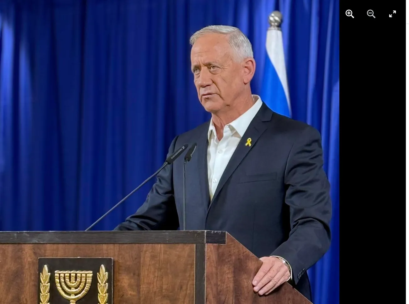 Minister Gantz Threatens To Withdraw from Governing Coalition as Opposition within Israel Grows