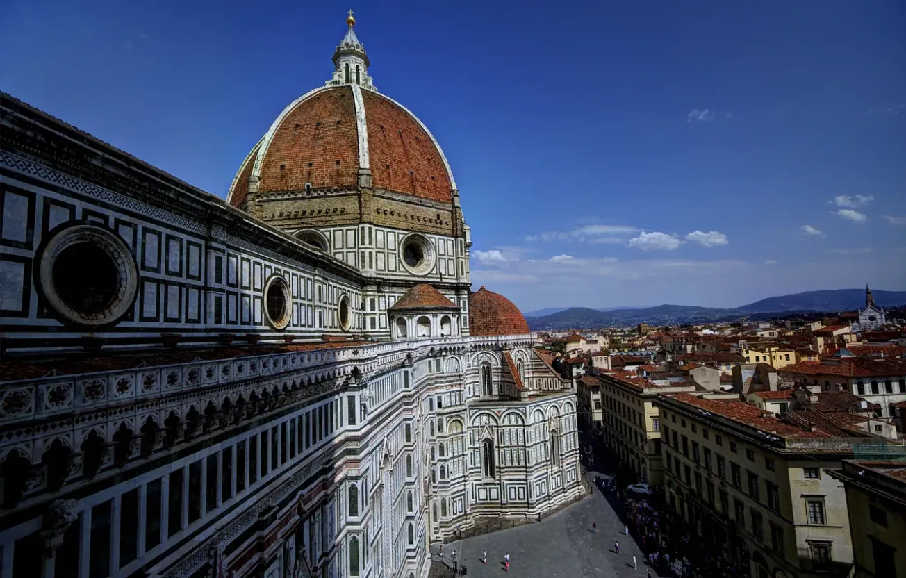 Brunelleschi and the Quantization of Space