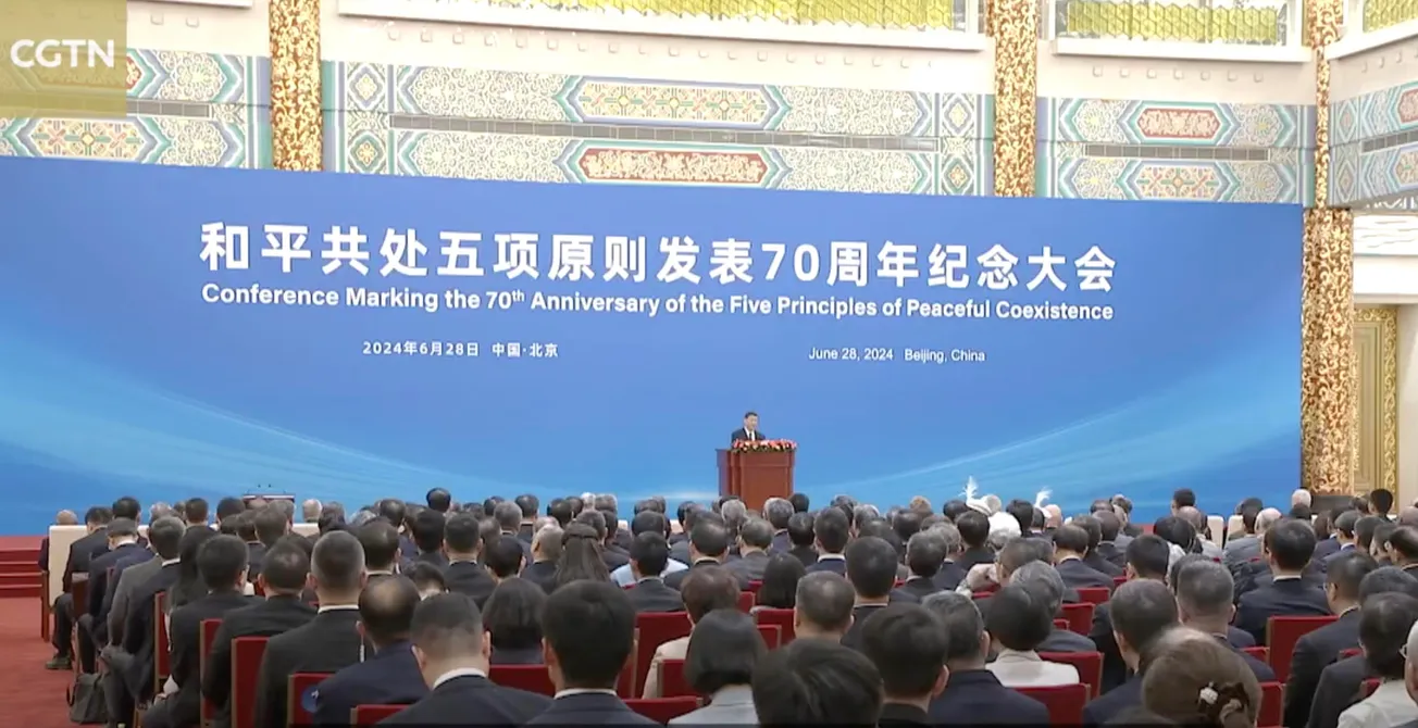 Xi Jinping Tells ‘Five Principles’ Conference: ‘We Should All Champion the Common Values of Humanity’