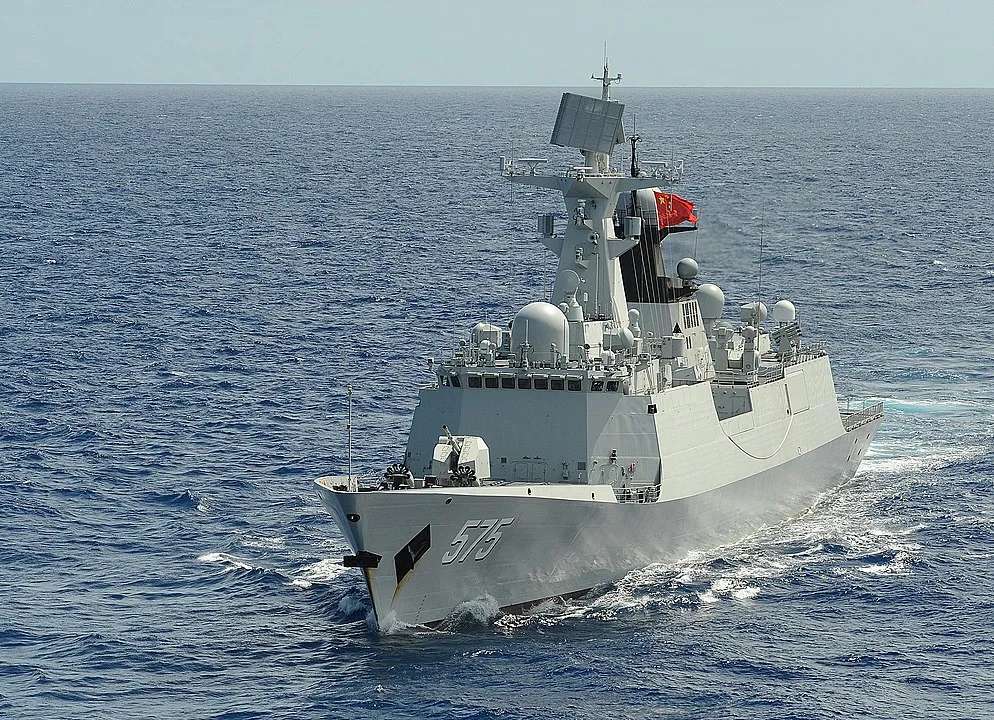Chinese Warships in the Baltic Sea
