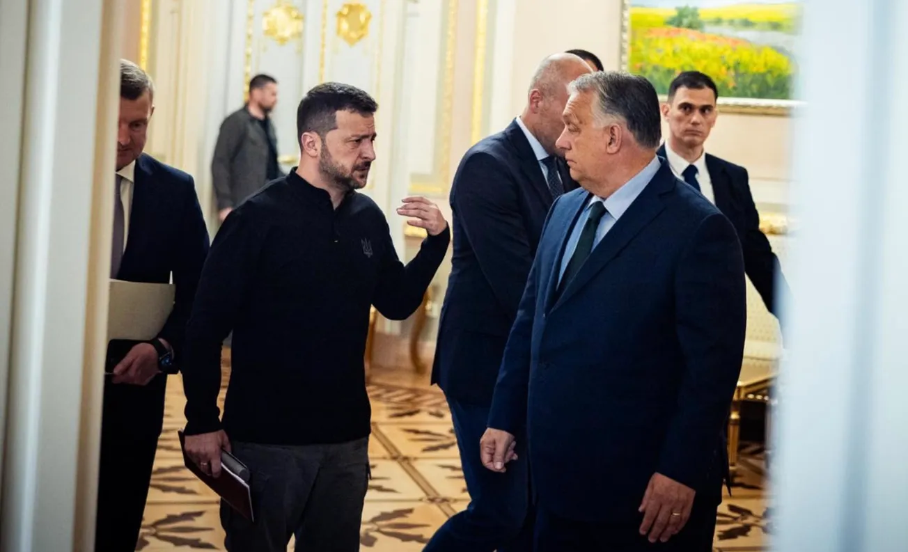 Hungary's Prime Minister Orbán, After Meeting with Zelenskyy, Meets with Putin in Moscow