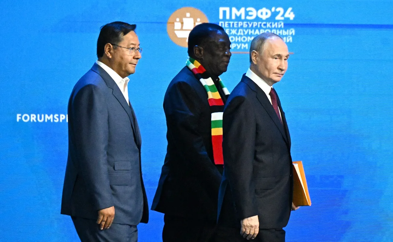Bolivian President Arce at SPIEF, Meets with Putin, Promotes BRICS