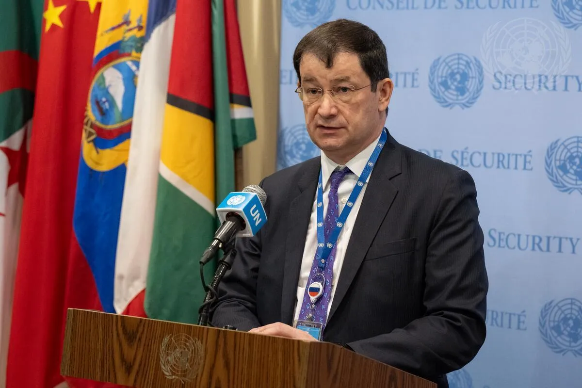 Russia's Polyanskiy to UN Security Council: Let the Global South Study the Ukraine Case