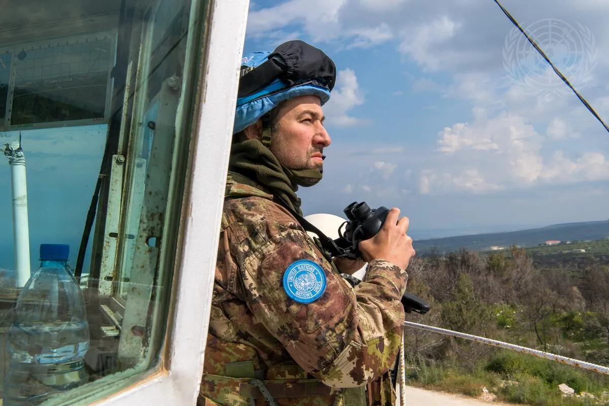 The Israeli Army Attacked the UN Peacekeeping Force in Lebanon