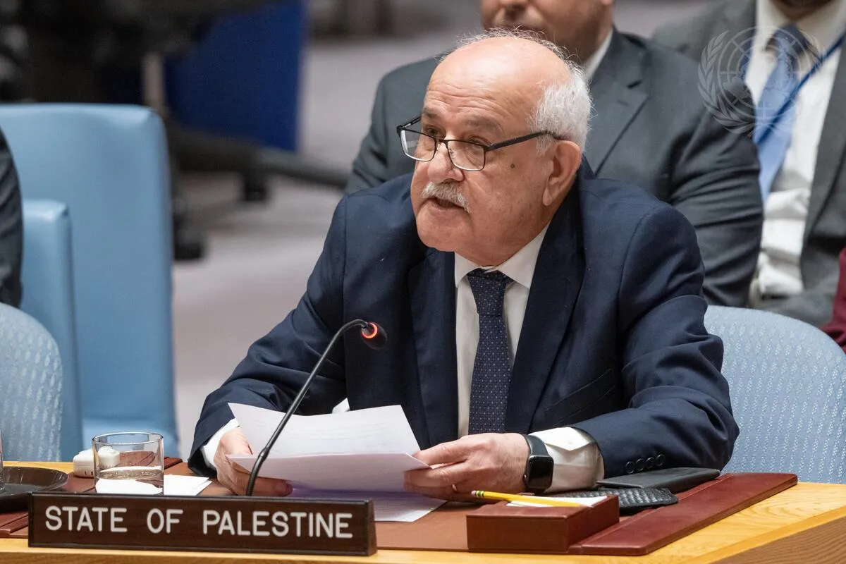 UN Security Council Emergency Meeting on Israel's Blocking All Aid to Northern Gaza
