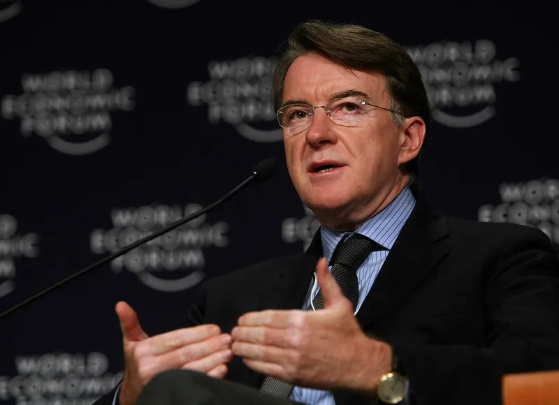 Britain Calls in Lord Peter Mandelson To Handle Trump