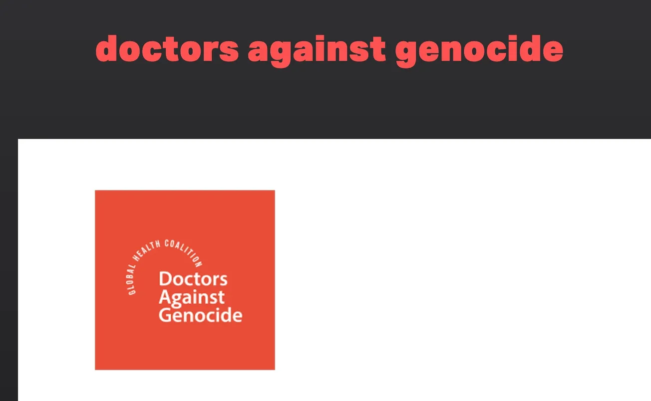 Doctors’ Webinar on Dec. 29: 'Stop the Genocide in Gaza'