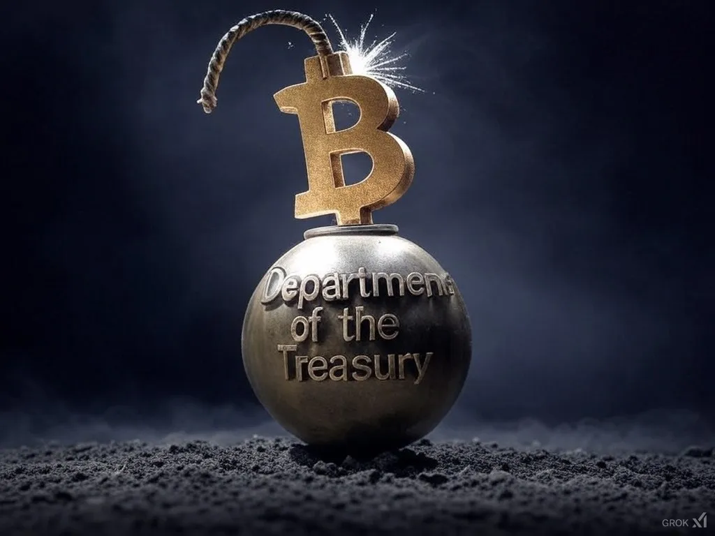 White House Lighting a Crypto Fuse Under Volatile Treasury Market