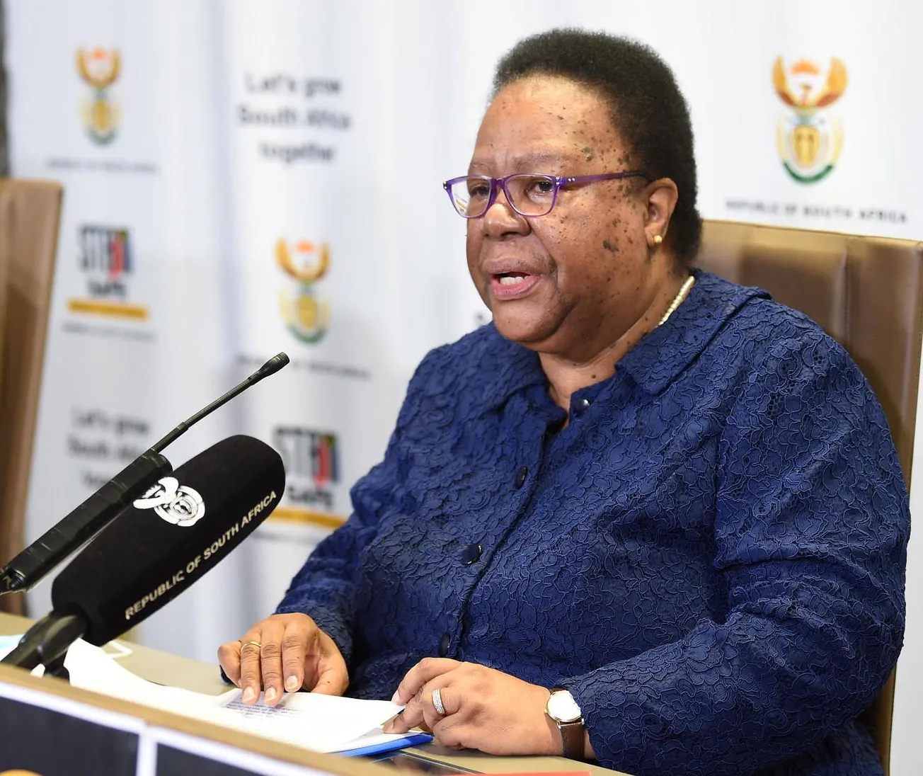 South Africa's Dr. Naledi Pandor To Address the 89th Weekly Meeting of the International Peace Coalition