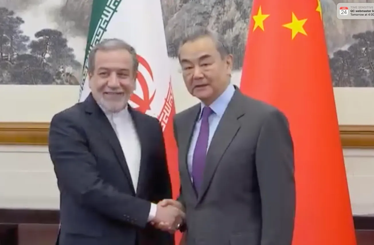Iran's Foreign Minister Araghchi in Beijing for Extensive Consultation with Wang Yi
