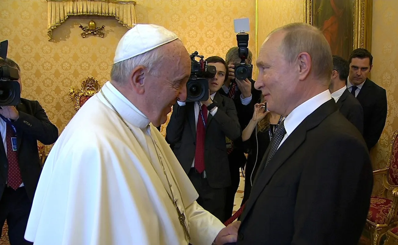 Russian President Putin Remembers Pope Francis