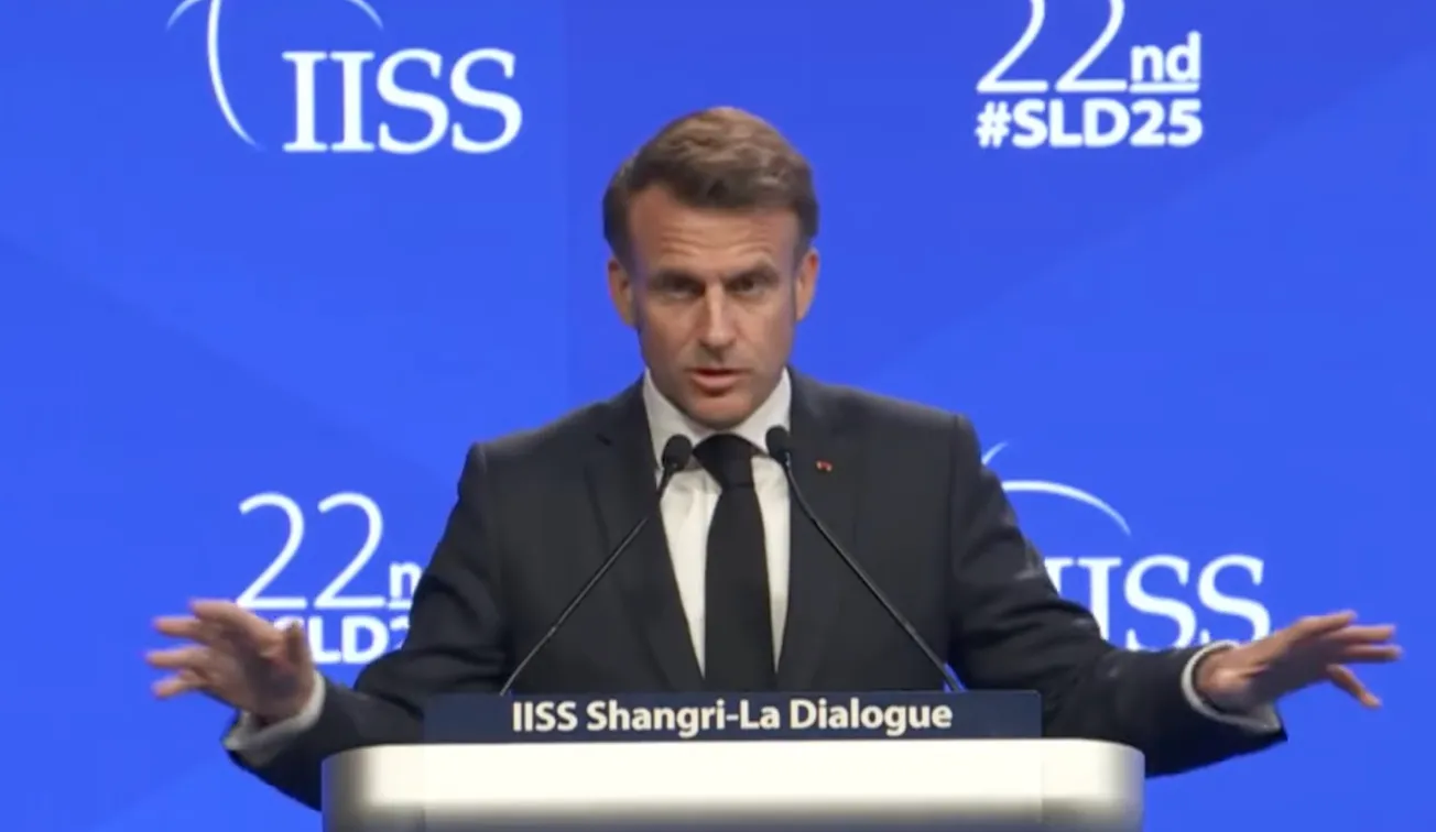 Macron at Shangri-La Threatens China with Asian NATO