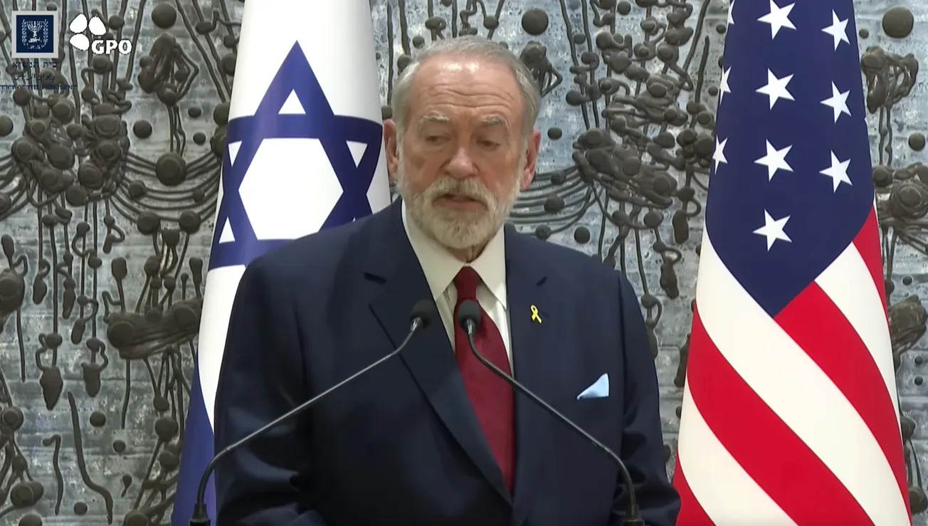 U.S. Ambassador to Israel Huckabee Says U.S. No Longer Supports Two-State Solution