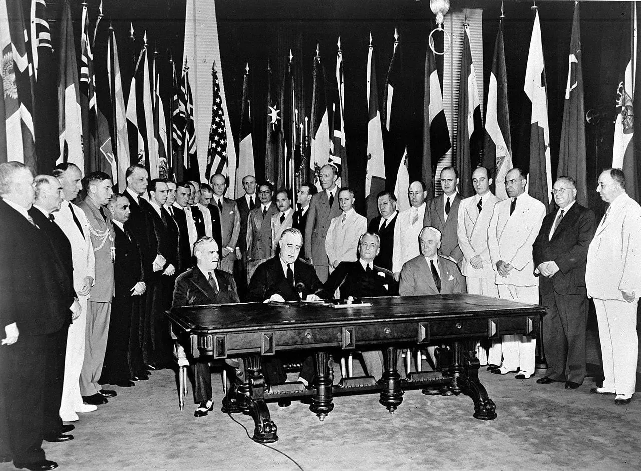Signing of UN Declaration
