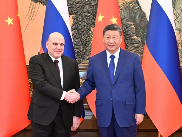 President Xi Jinping Meets with Russian Prime Minister Mikhail Mishustin To Plan Strategy