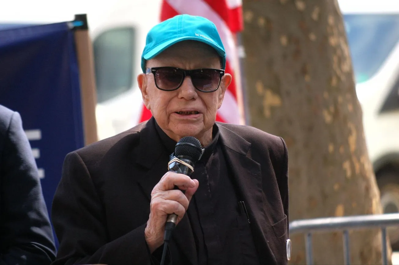 Father Harry Bury at UN