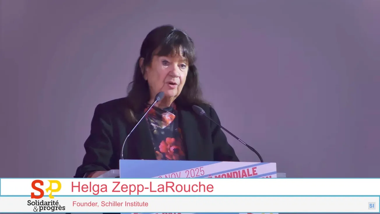 Zepp-LaRouche: 'A New International Youth Movement Is More Urgent Than Ever'