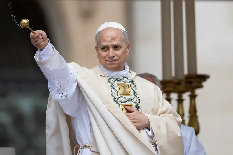 Pope Leo XIV Emphasizes Dialogue as the Road to Peace, in Image of St. Augustine