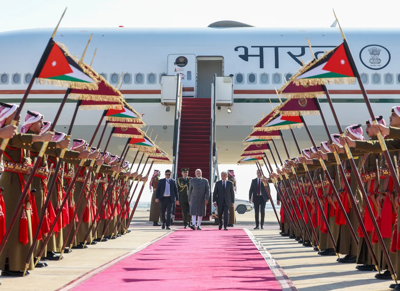 Modi Pays State Visit to Jordan; Next To Ethiopia