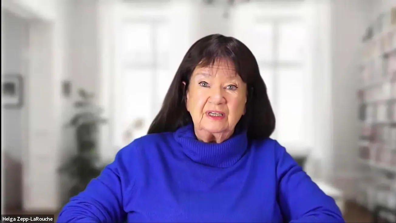 Helga Zepp-LaRouche at youth conference Dec. 14, 2025