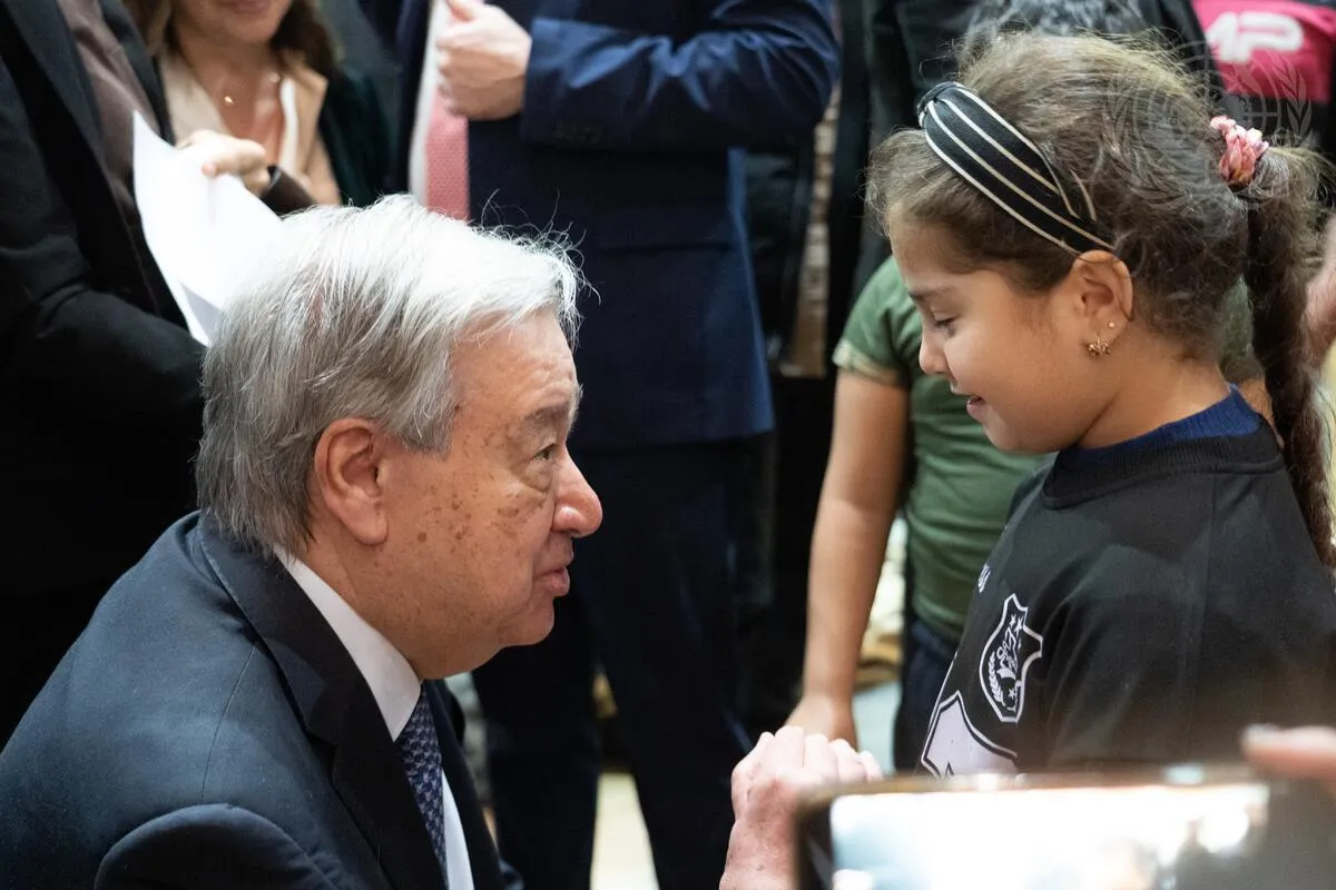 UN Secretary General Guterres in Beirut Issues 'Flash Appeal' for Aid to Lebanon, Ceasefire